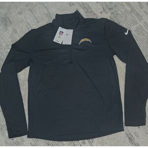 🏈 Los Angeles Chargers Nike Dri-FIT 1/4 Zip Pullover – Men’s Medium – NWT